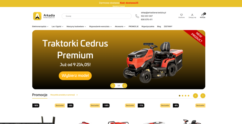 Arkadianarzędzia.pl