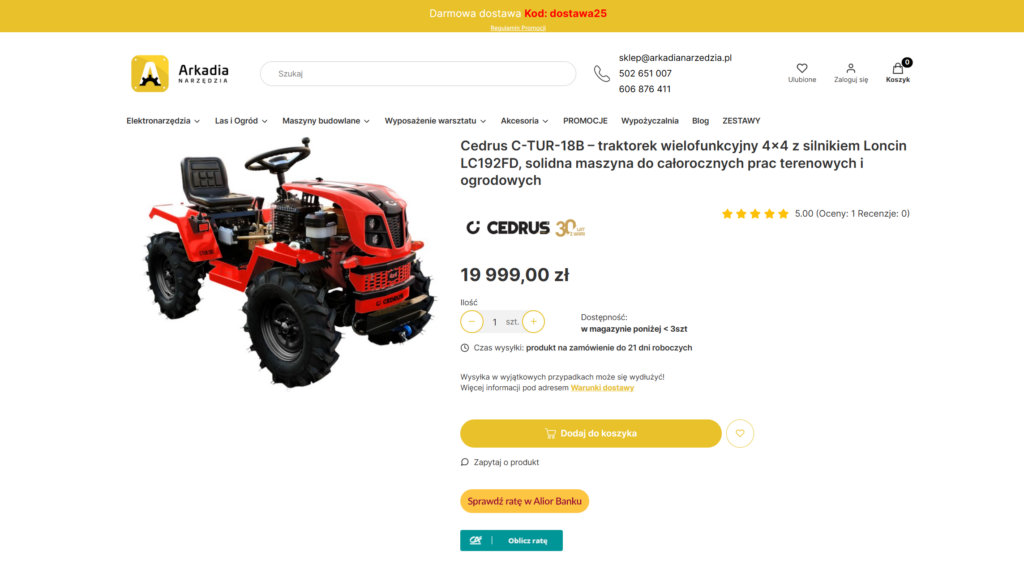 Arkadianarzędzia.pl